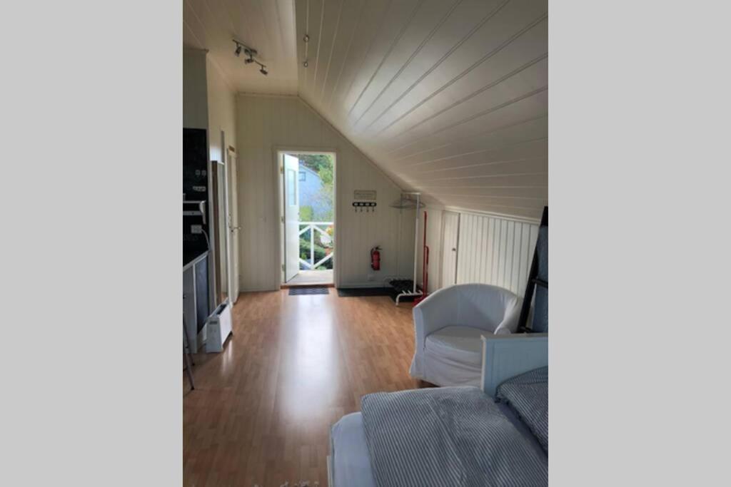 Appartement Koselig Garasjeloft! à Langevag Extérieur photo