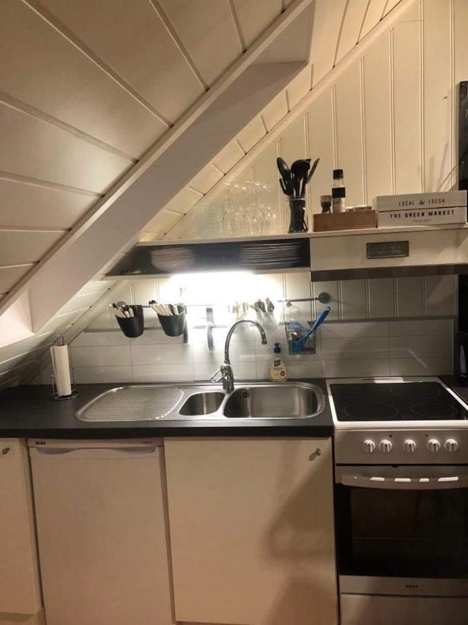 Appartement Koselig Garasjeloft! à Langevag Extérieur photo